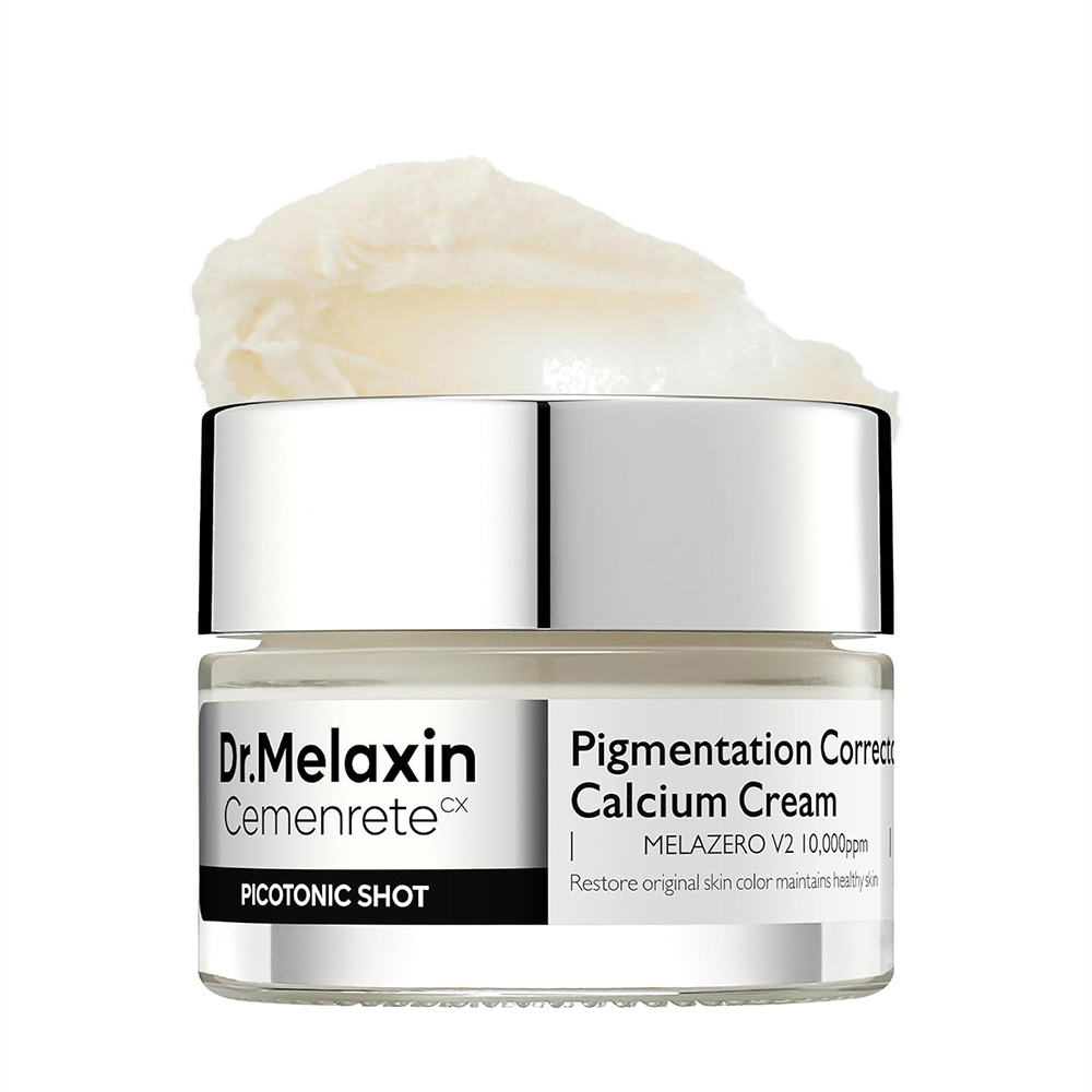 کرم ضدلک و روشن‌کننده صورت دکتر ملاکسین مدل Cemenrete Picotonic Shot Pigmentation Cream