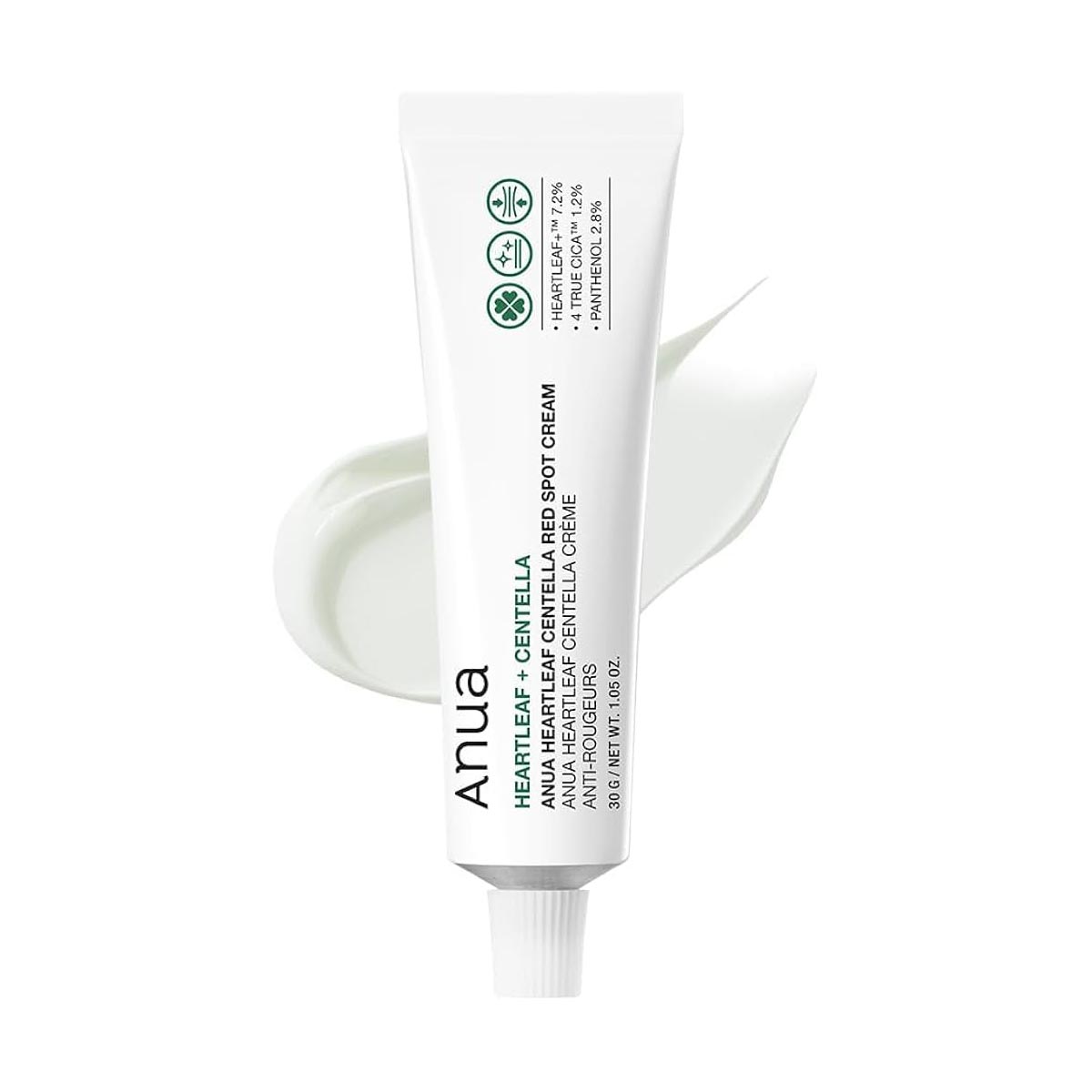 کرم ضدجوش و کاهش‌دهنده قرمزی آنوا مدل Heartleaf Centella Red Spot Cream