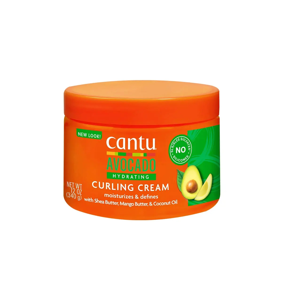 کرم حالت‌دهنده و آبرسان موهای فر کنتو مدل Avocado Hydrating Curling Cream