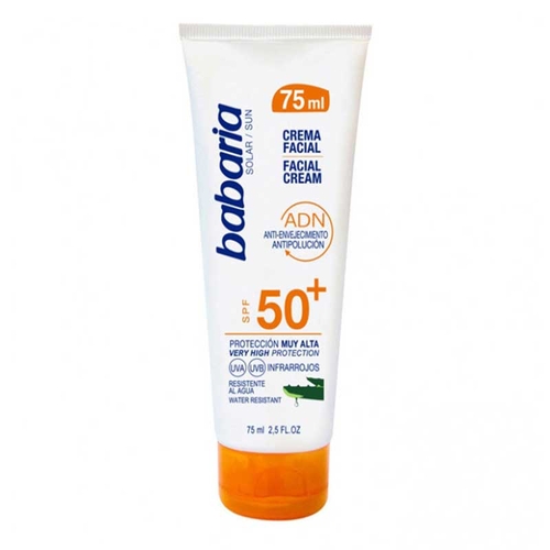 کرم ضد آفتاب صورت SPF50 باباریا مدل DNA Facial 