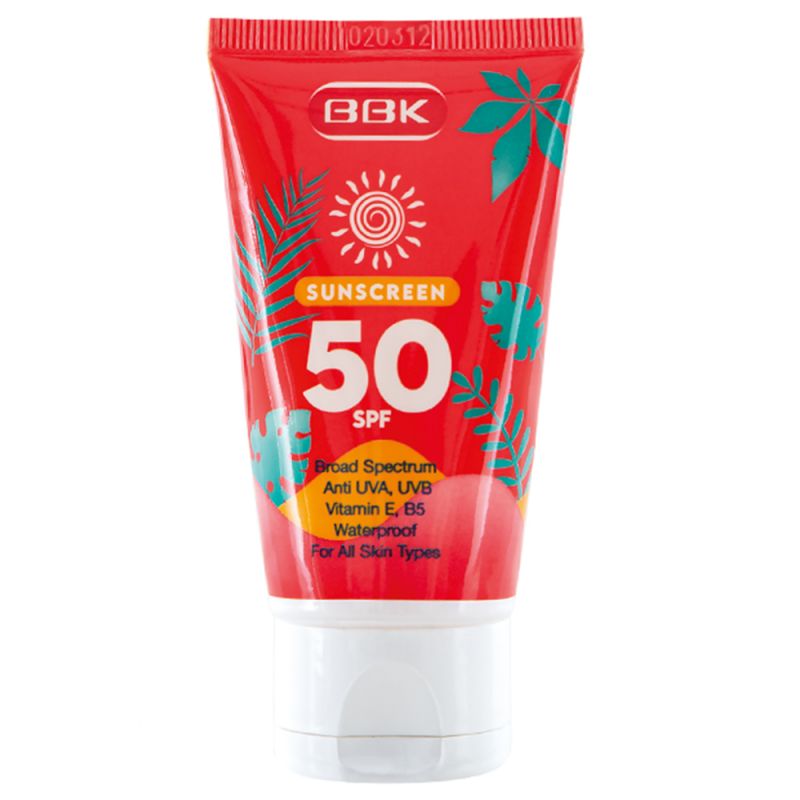 کرم ضد آفتاب SPF50 ببک - بژ طبیعی