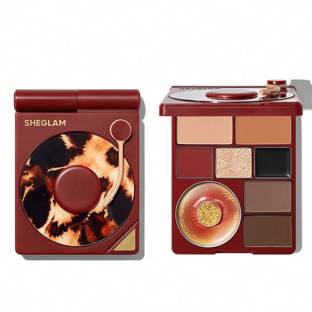 پالت سایه چشم گرامافونی شیگلم مدل Sunkissed Reverie