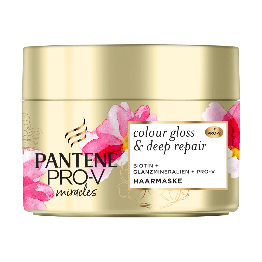 ماسک ترمیم کننده موهای رنگ شده پنتن مدل Colour Gloss & Deep Repair ماسک ترمیم کننده موهای رنگ شده پنتن مدل Colour Gloss & Deep Repair
