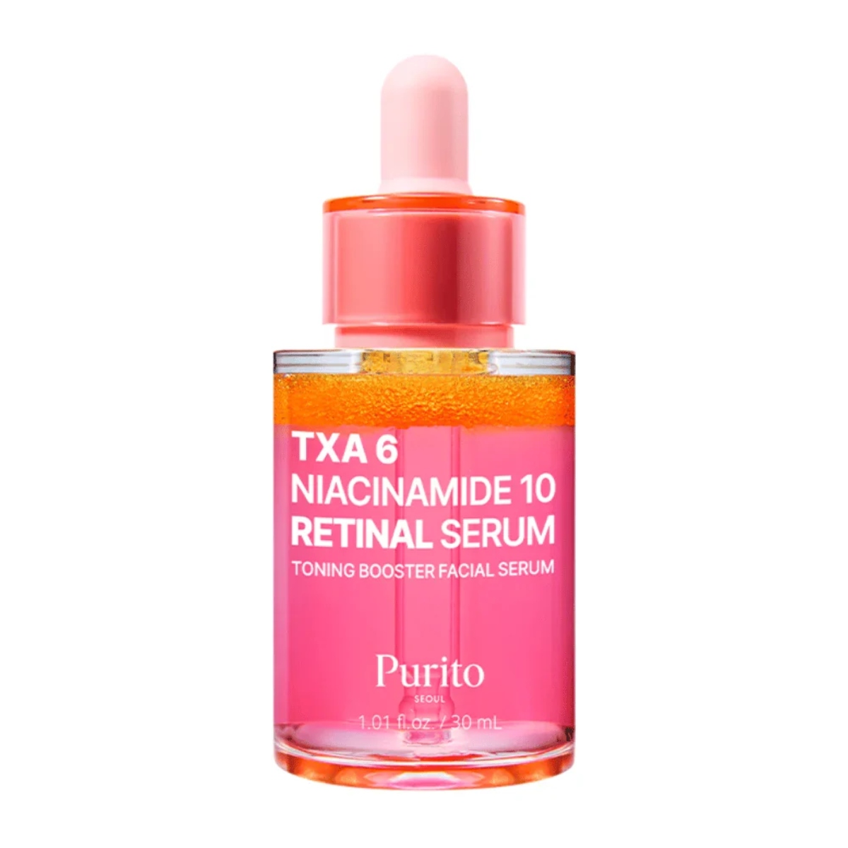 سرم ضدلک و روشن‌کننده نیاسینامید پیوریتو سئول مدل TXA 6% Niacinamide 10% Retinal