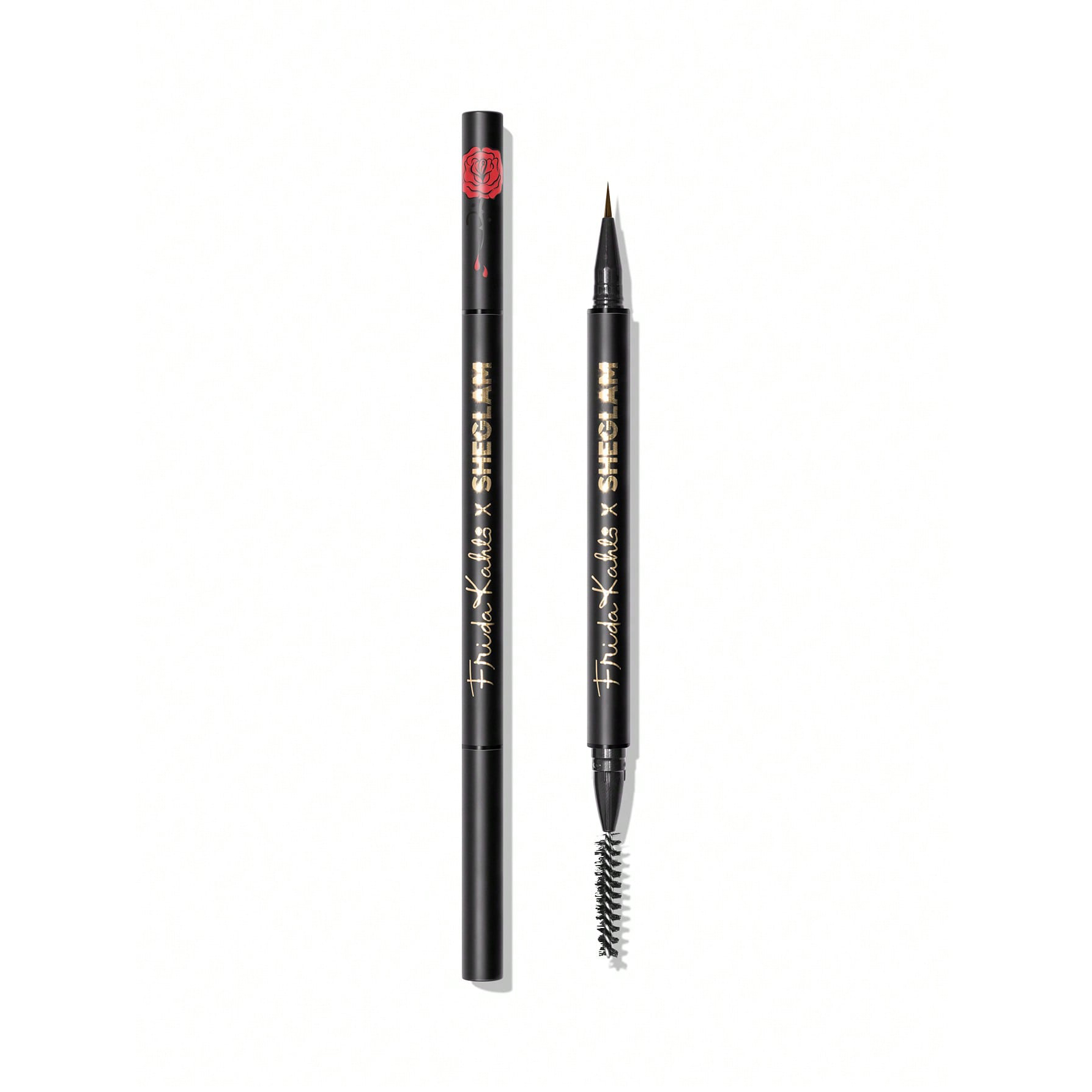 قلم مداد ابرو مایع و دو سر شیگلم مدل Frida Kahlo Brow Icon Liquid Brow Pen