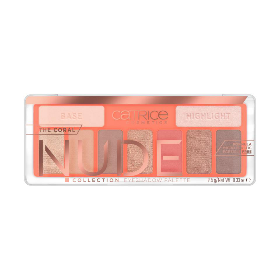 پالت سایه چشم ۹ رنگ کاتریس مدل The Coral Nude 010