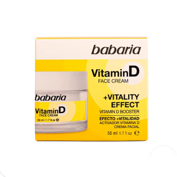 کرم درخشان کننده صورت باباریا Vitamin D 