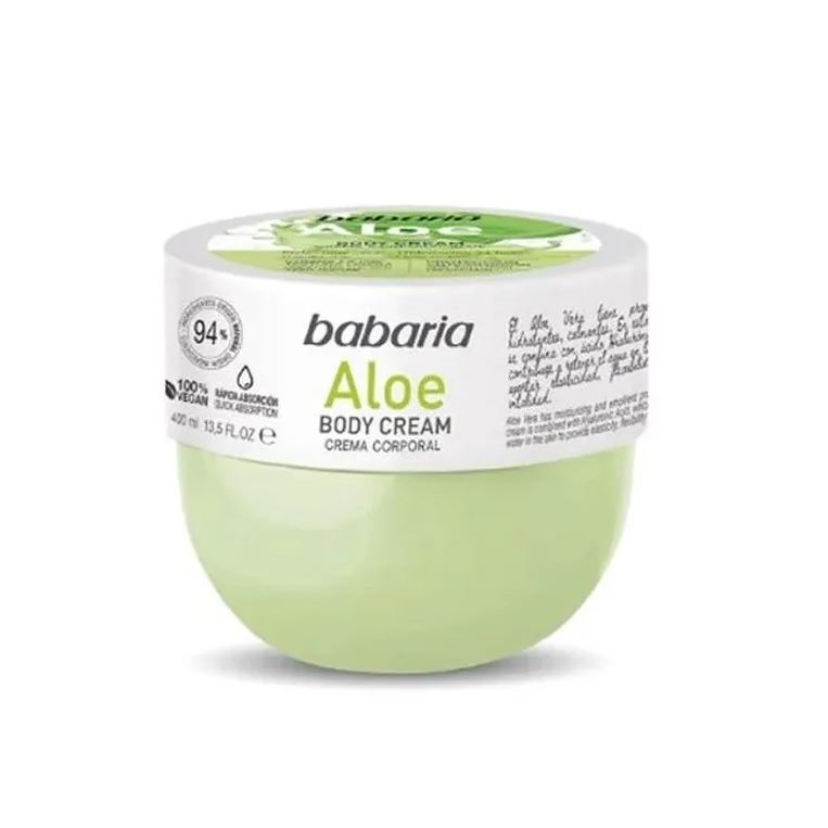 کرم بدن مرطوب‌کننده باباریا مدل Aloe Body
