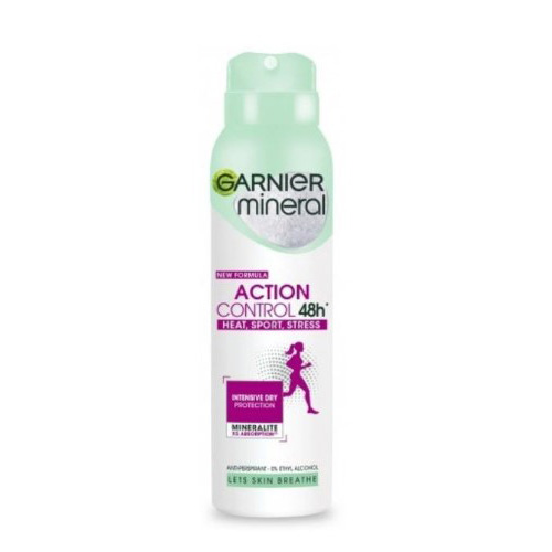  اسپری ضد تعریق 48 ساعته زنانه گارنیه مدل Action Control Heat, Sport, Stress
