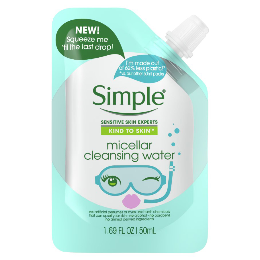 میسلار واتر پاکتی سیمپل مدل Kind To Skin (50 میل)