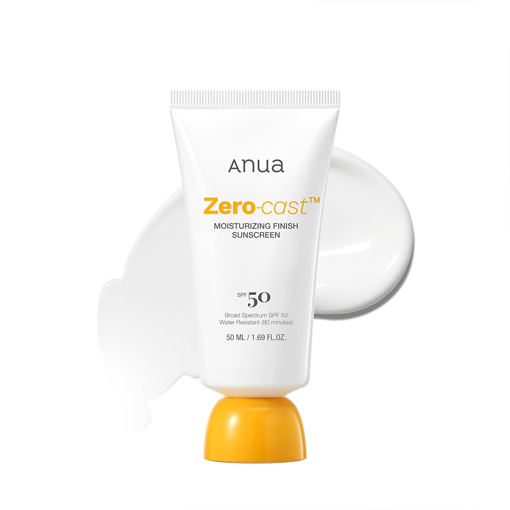 ضد آفتاب آبرسان SPF50 آنوا مدل Zero Cast Moisturizing 