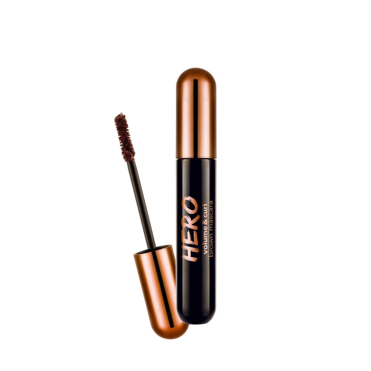 ریمل قهوه‌ای فلورمار مدل Hero Volume & Curl