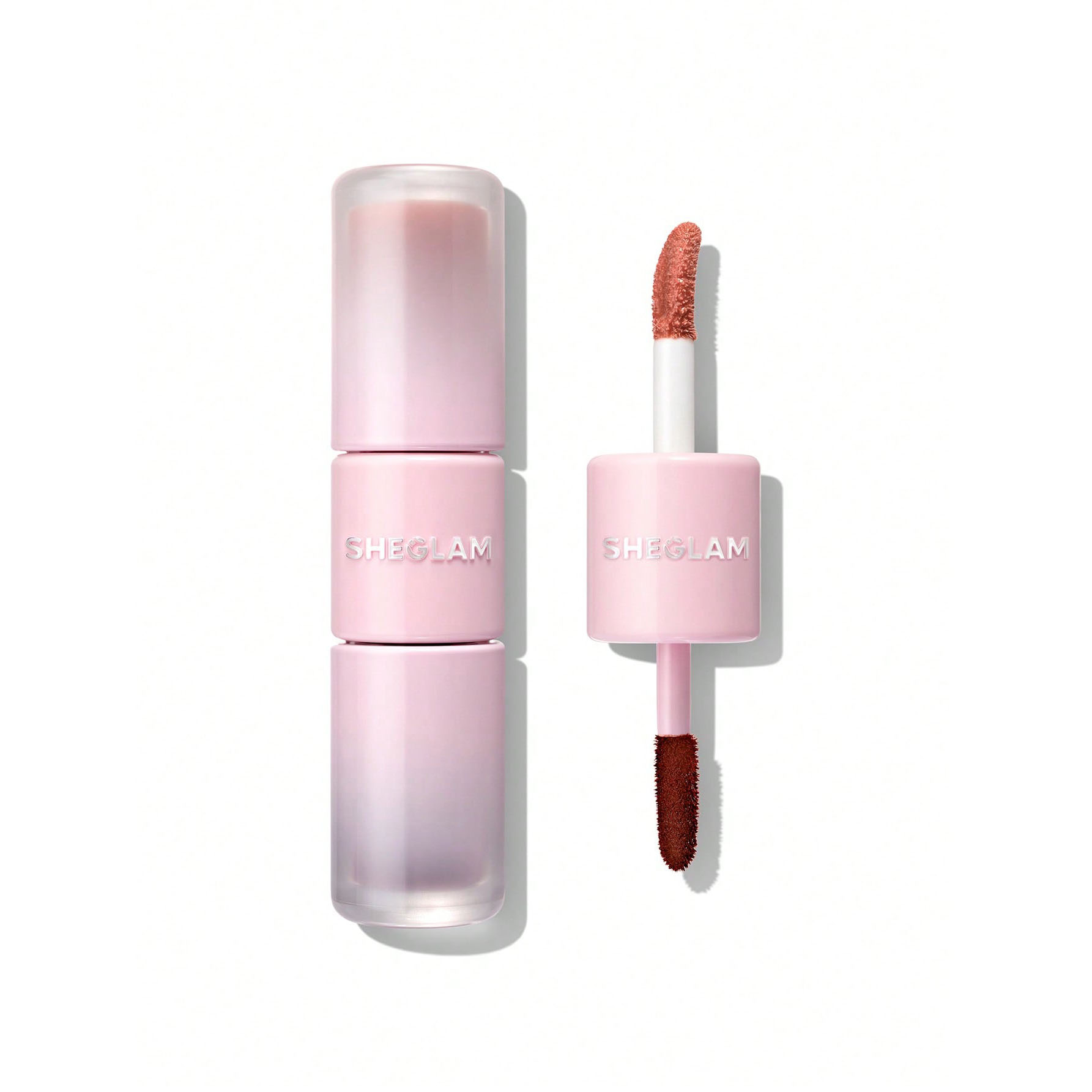 تینت لب پیل آف و لیپ گلاس دو طرفه شیگلم مدل Line To Shine Peel-Off Lip Stain & Gloss Duo