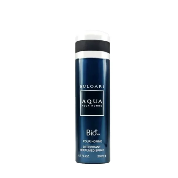 اسپری بدن مردانه بیو استار رایحه Aqua Pour Homme