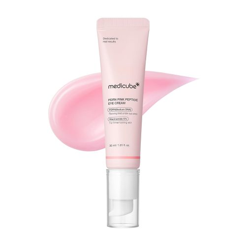 کرم دور چشم صورتی PDRN و پپتاید مدی‌ کیوب مدل PDRN Pink Peptide