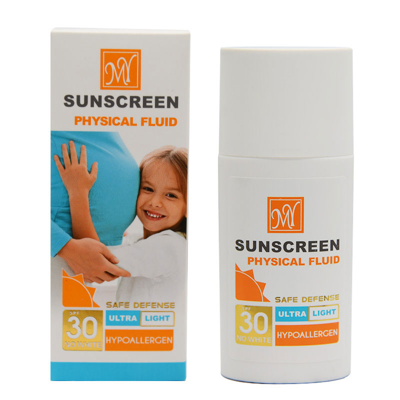 فلوئید ضد آفتاب فیزیکال مای Safe Defence SPF30