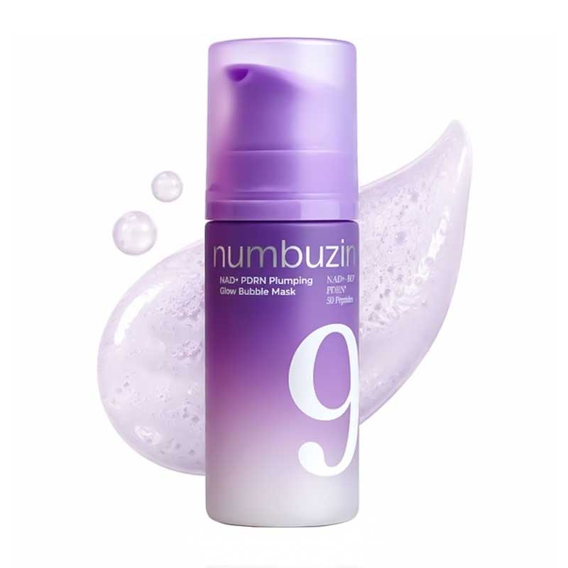 ماسک حبابی حجم‌دهنده پوست نامبوزین مدل NAD+ PDRN Plumping Glow