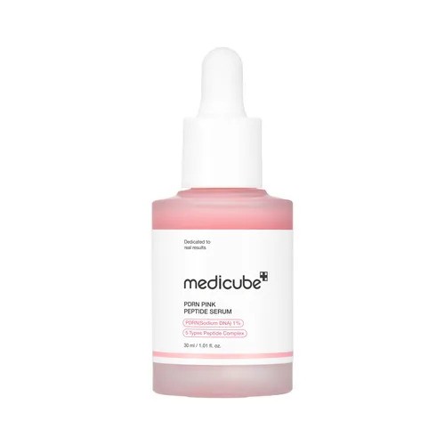 سرم صورتی پپتاید جوانساز مدی کیوب PDRN Pink Peptide