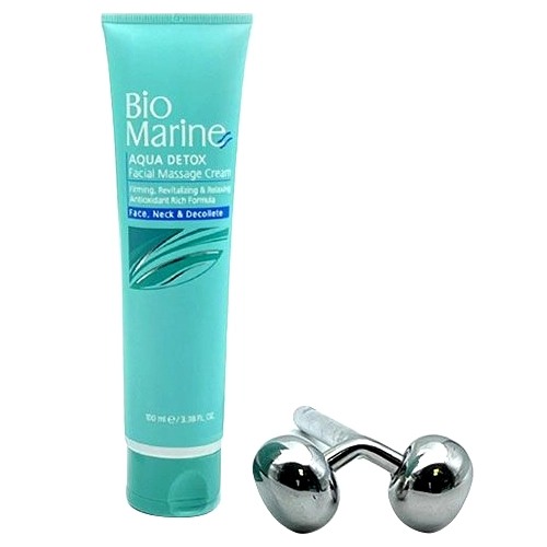 کیت ماساژ صورت و گردن بایومارین Aqua Detox کیت ماساژ صورت و گردن بایومارین Aqua Detox