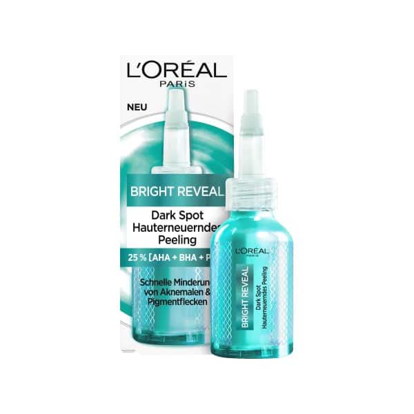 سرم پیلینگ لایه‌بردار و ضد لک صورت لورال مدل Bright Reveal
