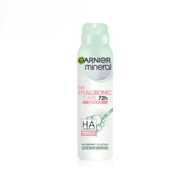 اسپری ضد تعریق 72 ساعته زنانه گارنیه مدل Hyaluronic Care