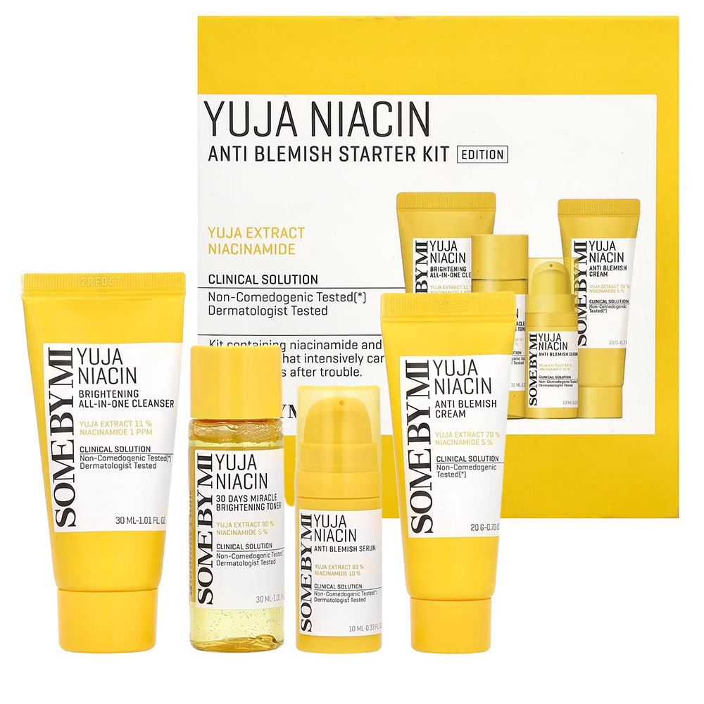 کیت ضد لک و روشن کننده سام بای می Yuja Niacin کیت ضد لک و روشن کننده سام بای می Yuja Niacin