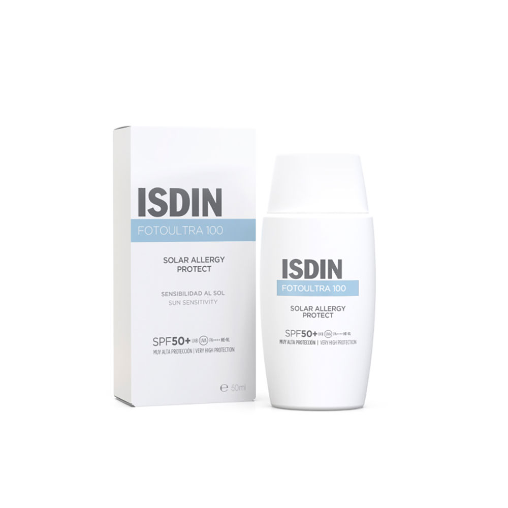 فلوئید ضد آفتاب سولار آلرژی SPF 50+  ایزدین مدل Solar Allergy