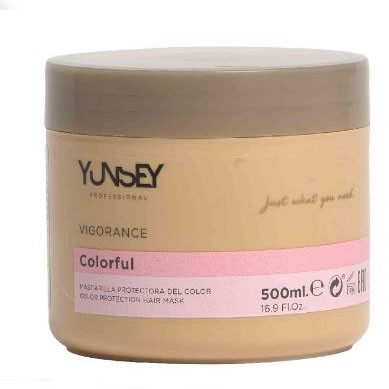 ماسک تثبیت کننده رنگ مو یانسی مدل Colorful