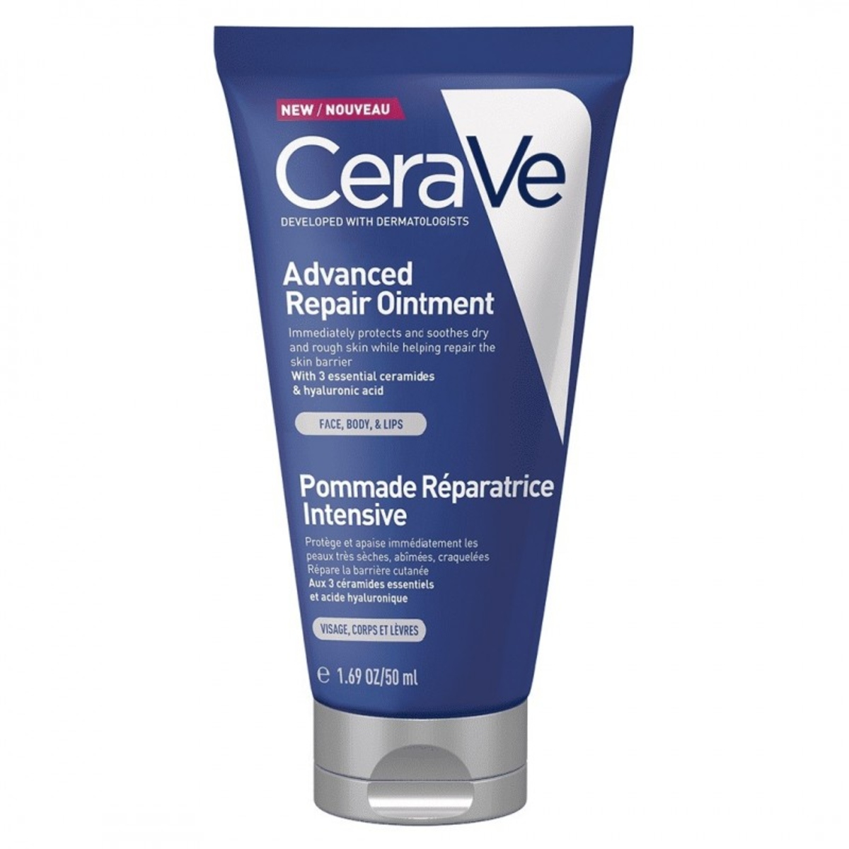 پماد ترمیم‌کننده و محافظ پوست سراوی مدل Advanced Repair Ointment