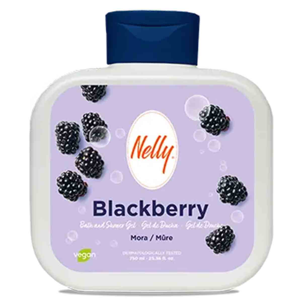 شامپو بدن با رایحه شاه توت نلی مدلBlackberry