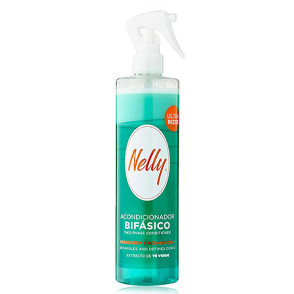 اسپری دو فاز موهای فر و مجعد نلی Nelly Two Phase Ultra Curl Conditioner 